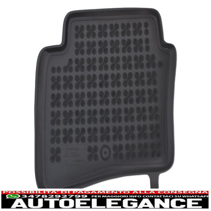 Black rubber mat suitable for Hyundai i20 GB 2014+