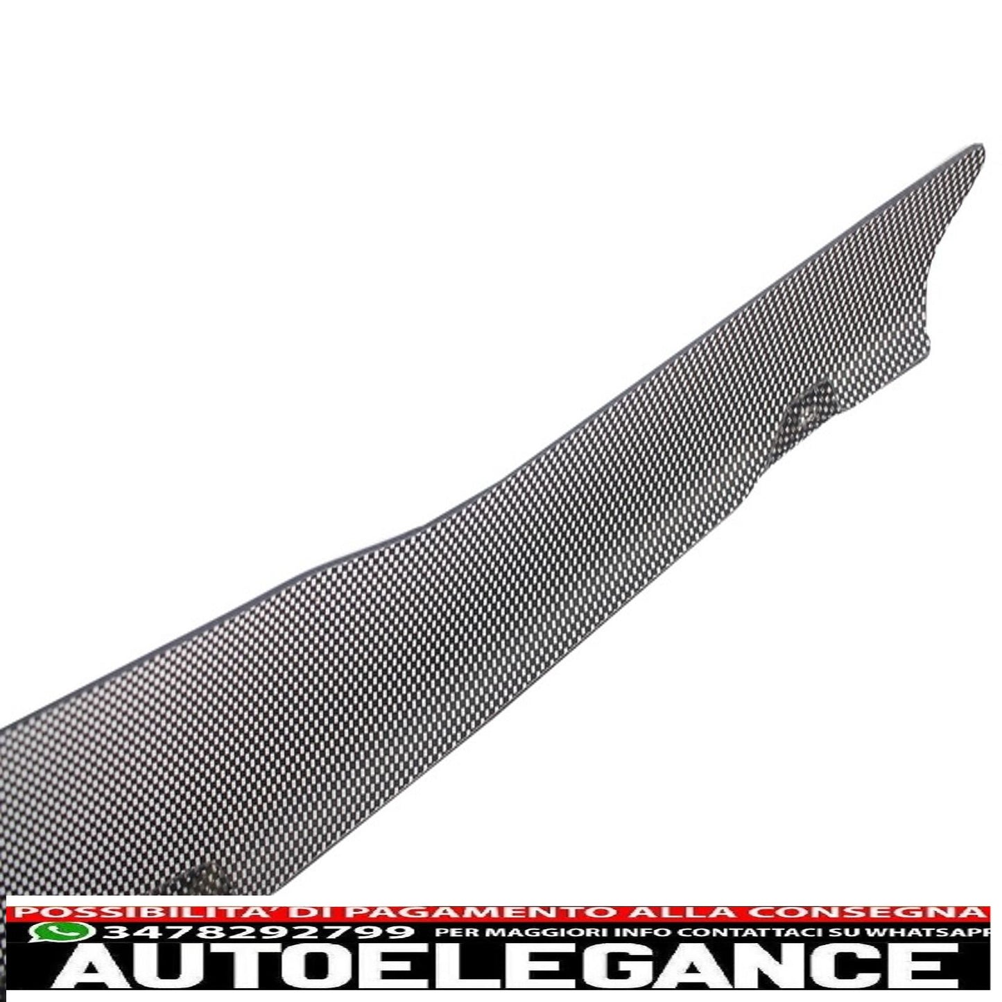 Bonnet protection sand deflector suitable for Dacia Duster (2009-up) Nissan Terrano (2014-up) carbon design