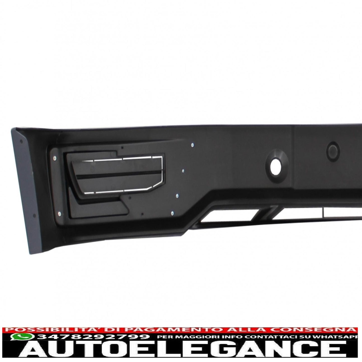 Additional spoiler for front bumper suitable for VW Transporter T6 (2015-) Sportline design