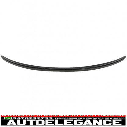 Boot Spoiler Suitable For Mercedes E Class C238 Coupe (2016-up) Piano Black 