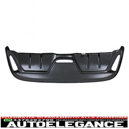 Rear Bumper Diffuser Suitable For Toyota Yaris Mk4 XP210 (2020-up) Piano Black