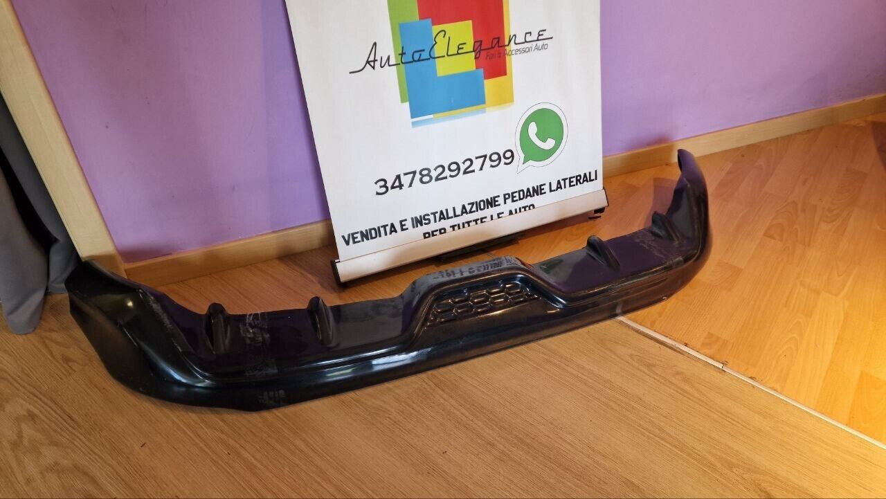 SPLITTER FOR BMW 4 SERIES F32 F33 F36 FRONT UNDER BUMPER M SPORT BLACK