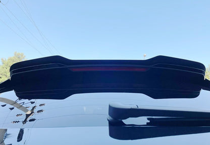 SPOILER POSTERIORE ADATTO PER AUDI RSQ8 2019+ LOOK NERO LUCIDO DESIGN SPORTIVO