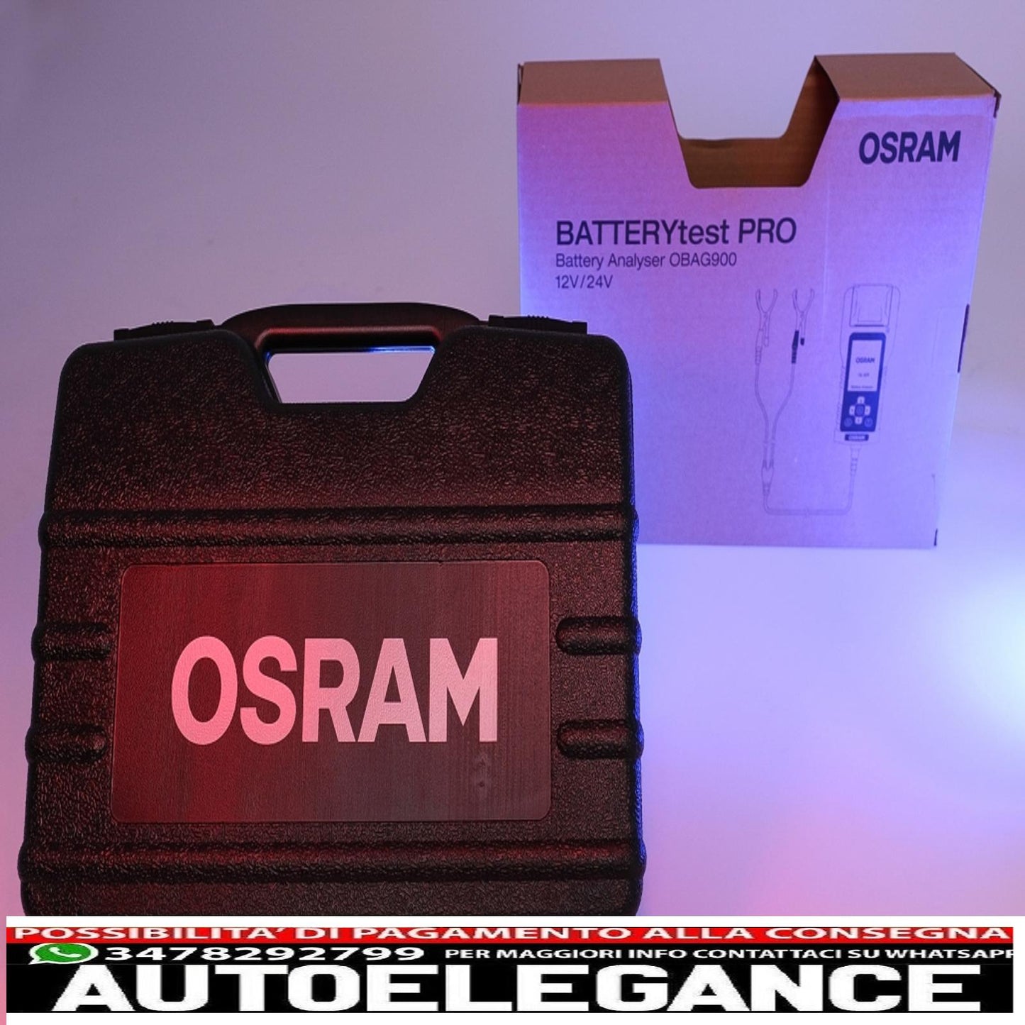osram tester batteria analizzatore pro obattg900