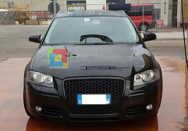⭐Radiator grille Suitable For Audi A3 05-08 RACING LOOK⭐