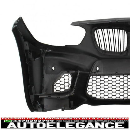 front bumper suitable for bmw 1 series f20 f21 lci (2015-06.2019) m2 design