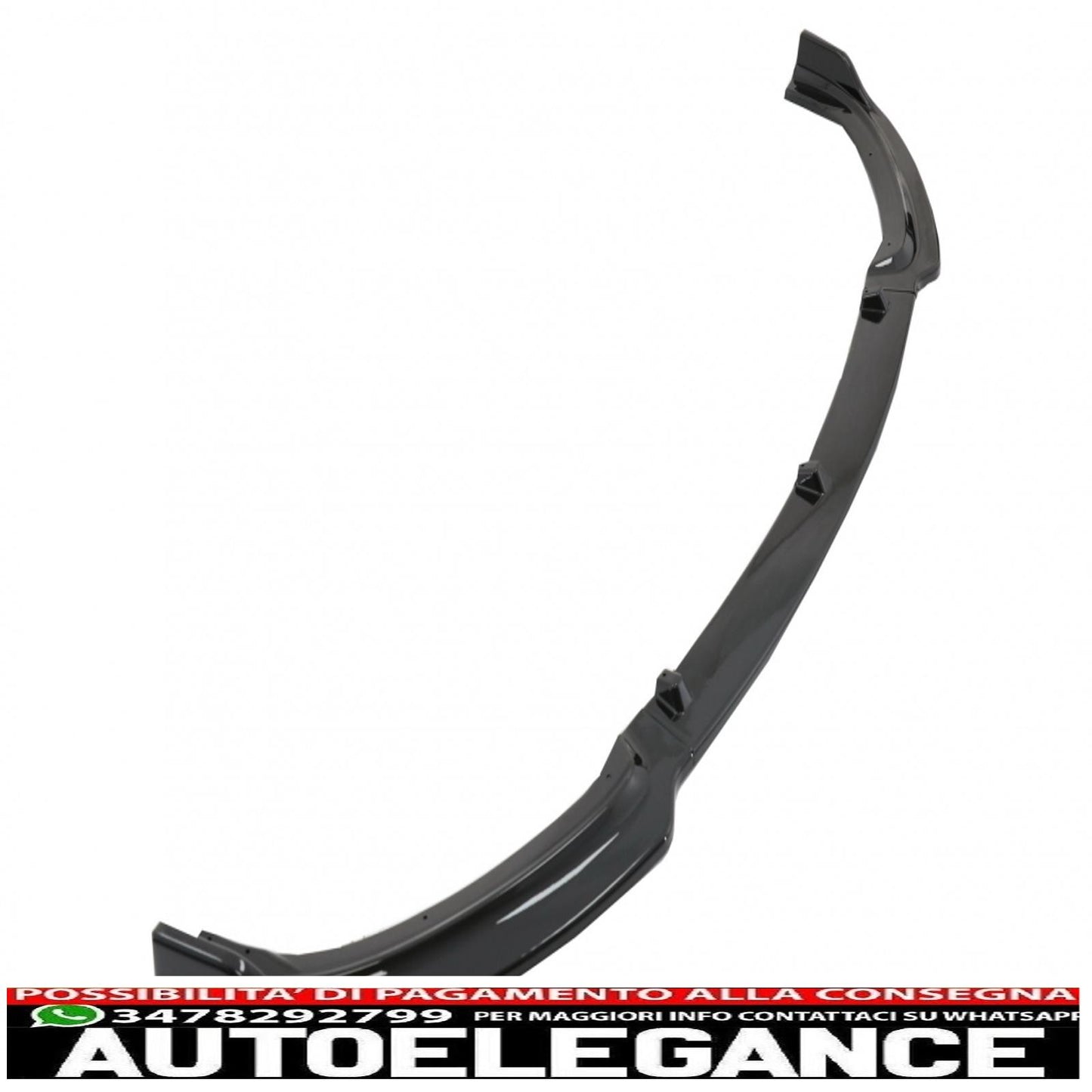Front Bumper Spoiler Suitable for BMW 3 Series F30 Sedan F31 Touring (2011-2019) Standard Bumper Piano Black Edition