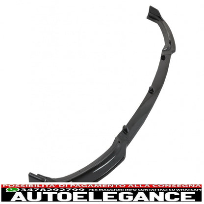 Front Bumper Spoiler Suitable for BMW 3 Series F30 Sedan F31 Touring (2011-2019) Standard Bumper Piano Black Edition