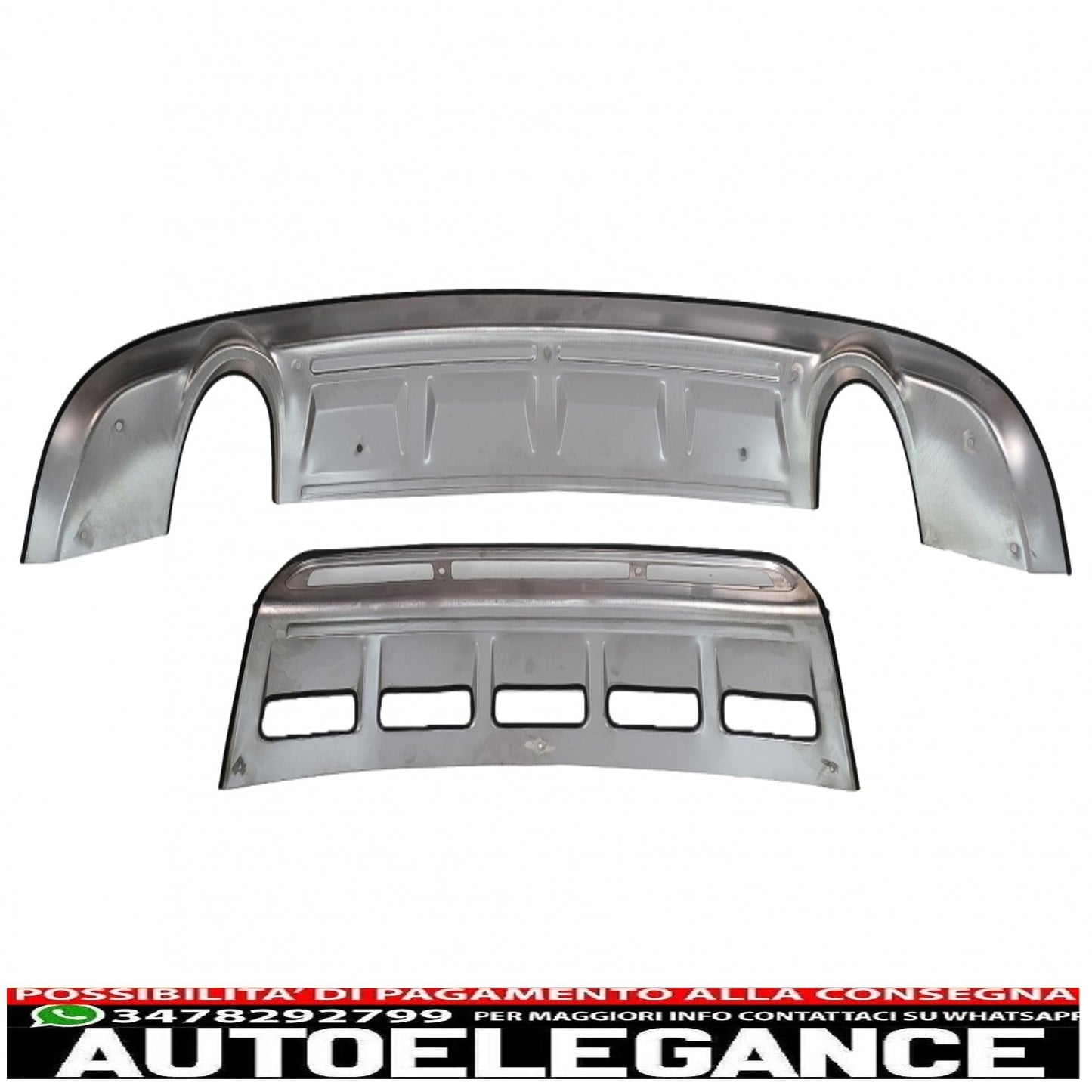 off-road skid plates suitable for audi q5 8r restyling (2013-2016)