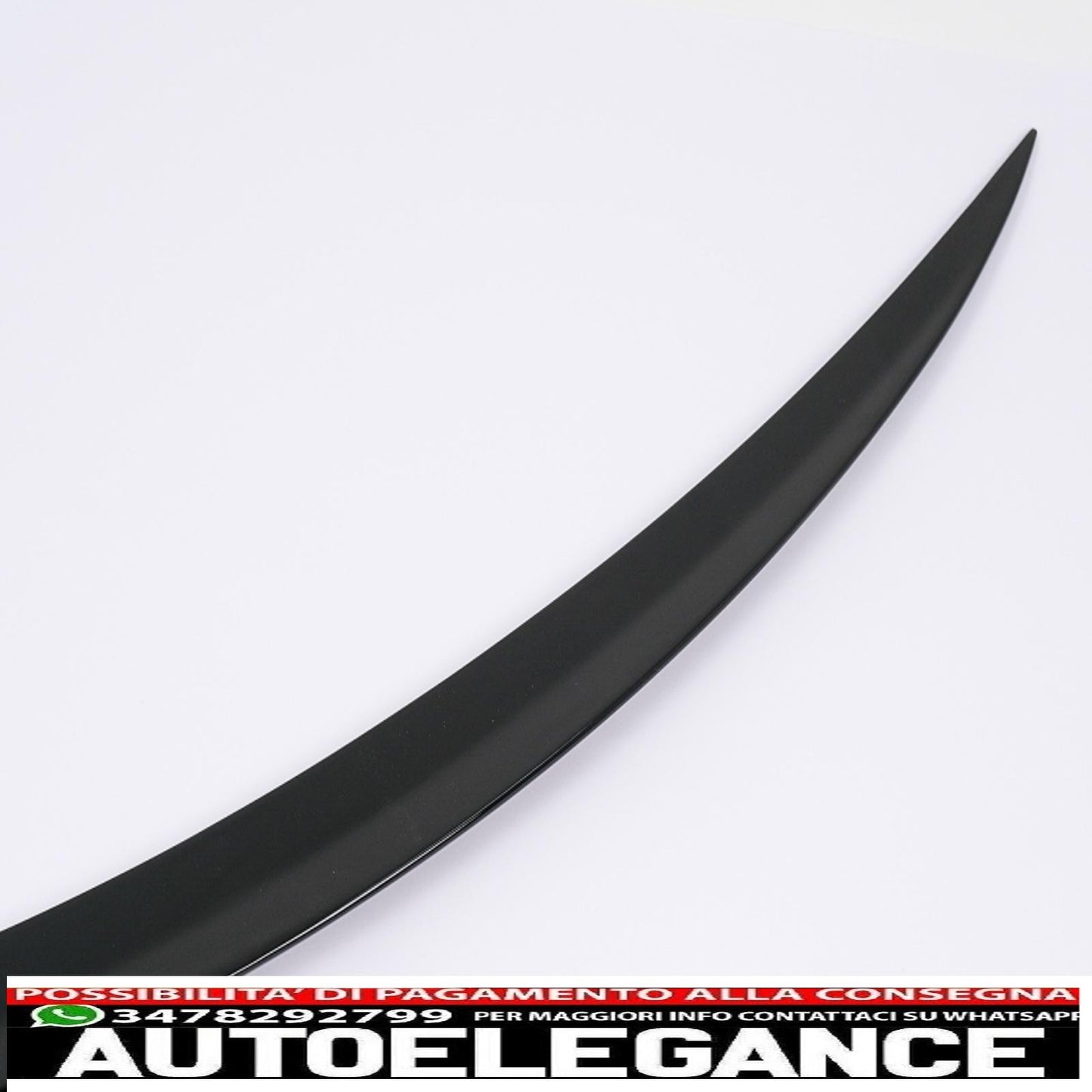 Trunk lid spoiler suitable for mercedes gle coupe c167 (2020-up) piano black 