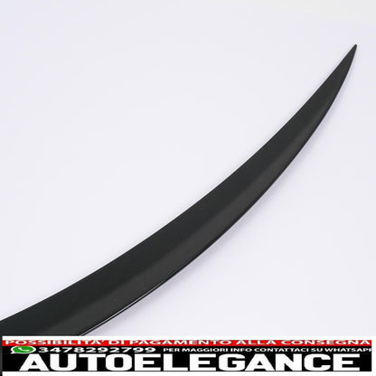 Trunk lid spoiler suitable for mercedes gle coupe c167 (2020-up) piano black 