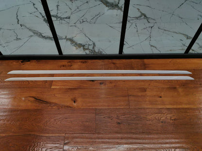 MINIGONNE LATERALI ADATTE PER AUDI A4 B9 8W AVANT BERLINA SLINE S4 LOOK GREZZO