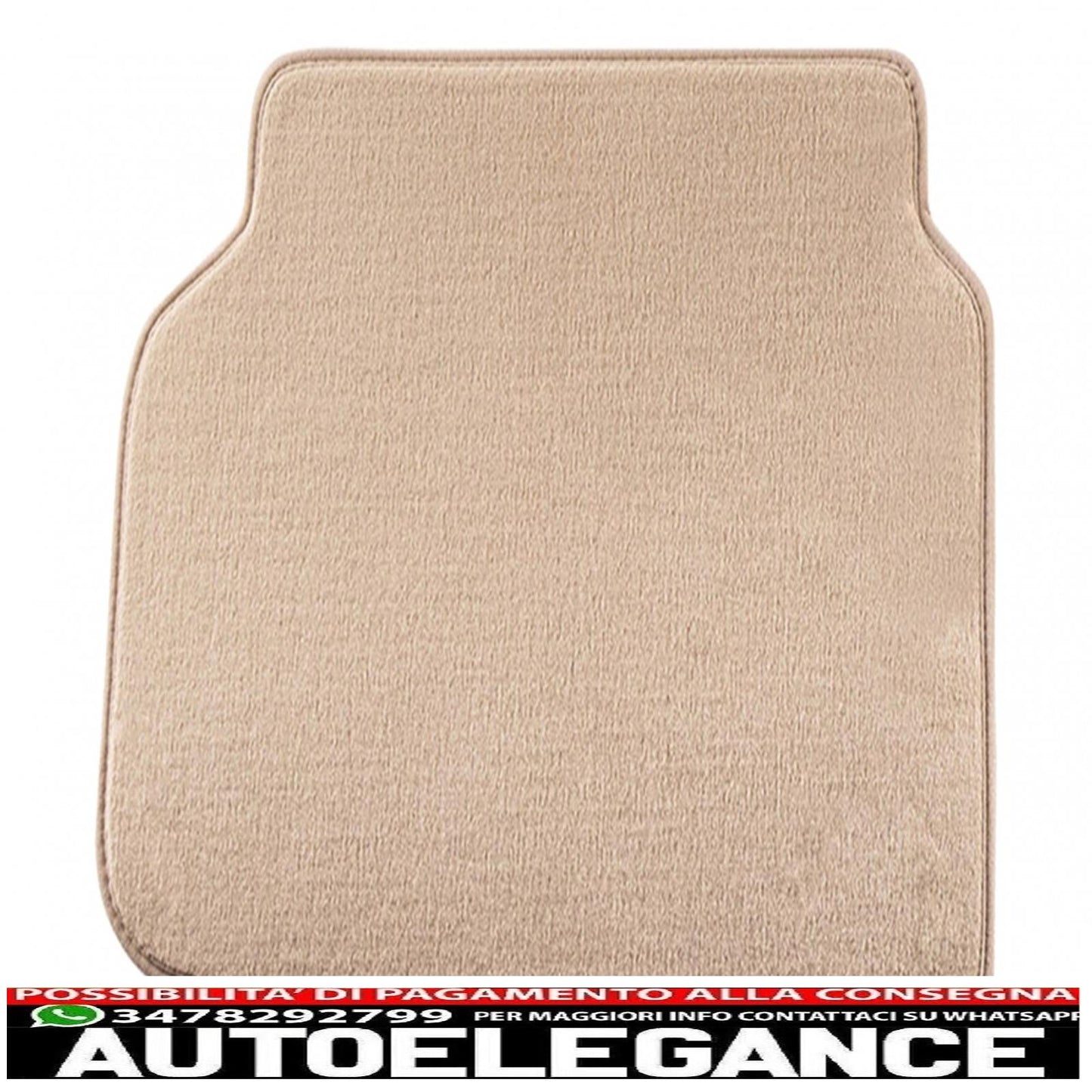 Beige carpet mat suitable for bmw 7 series (f01) 11/2008-09/2015