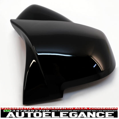 pacchetto di conversione al design M Performance griglie centrali con spoiler sul bagagliaio e coperture degli specchietti adatto per BMW Serie 4 Coupé F32 (2013-up) diffusore d'aria nero opaco
