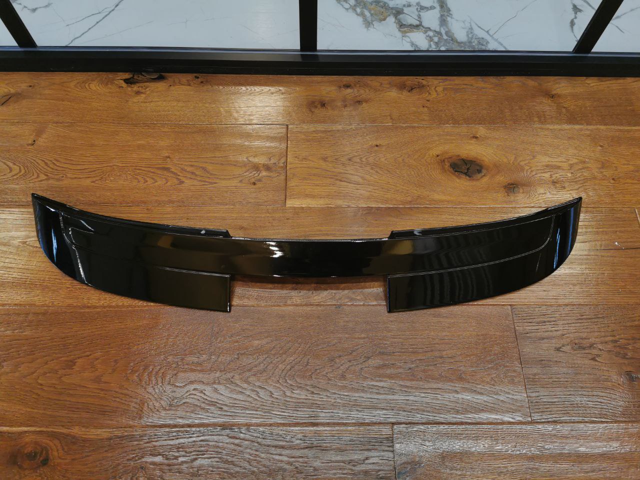 SPOILER TETTO ADATTO PER SEAT IBIZA 6J 3 PORTE LOOK CUPRA DESIGN NERO LUCIDO