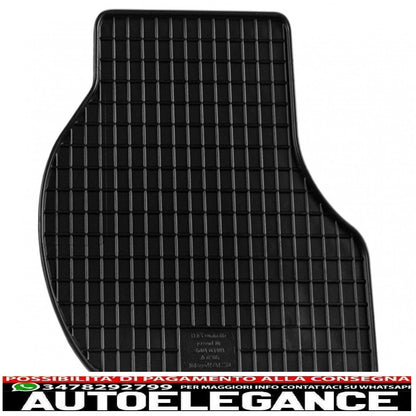 Rubber mat suitable for skoda octavia ii limousine (06/2004-01/2013) kombi (06/2004-05/2013)