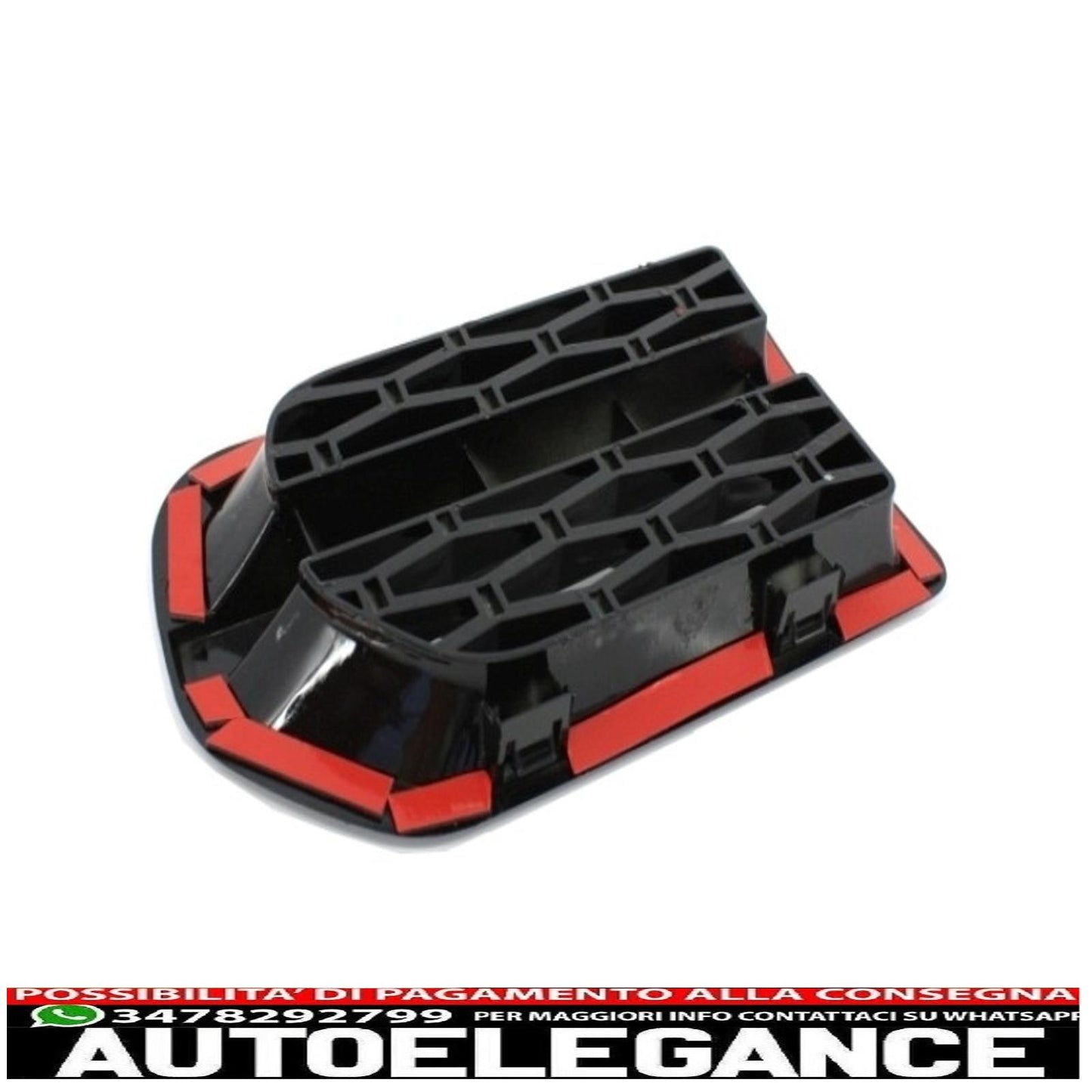 side air intake suitable for land rover discovery iii l319 (2006-2009) hawke autobiography design black 