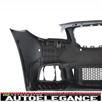 front bumper with spoiler suitable for bmw 5 series f10 f11 (2010-2017) m-performance sport m550 design