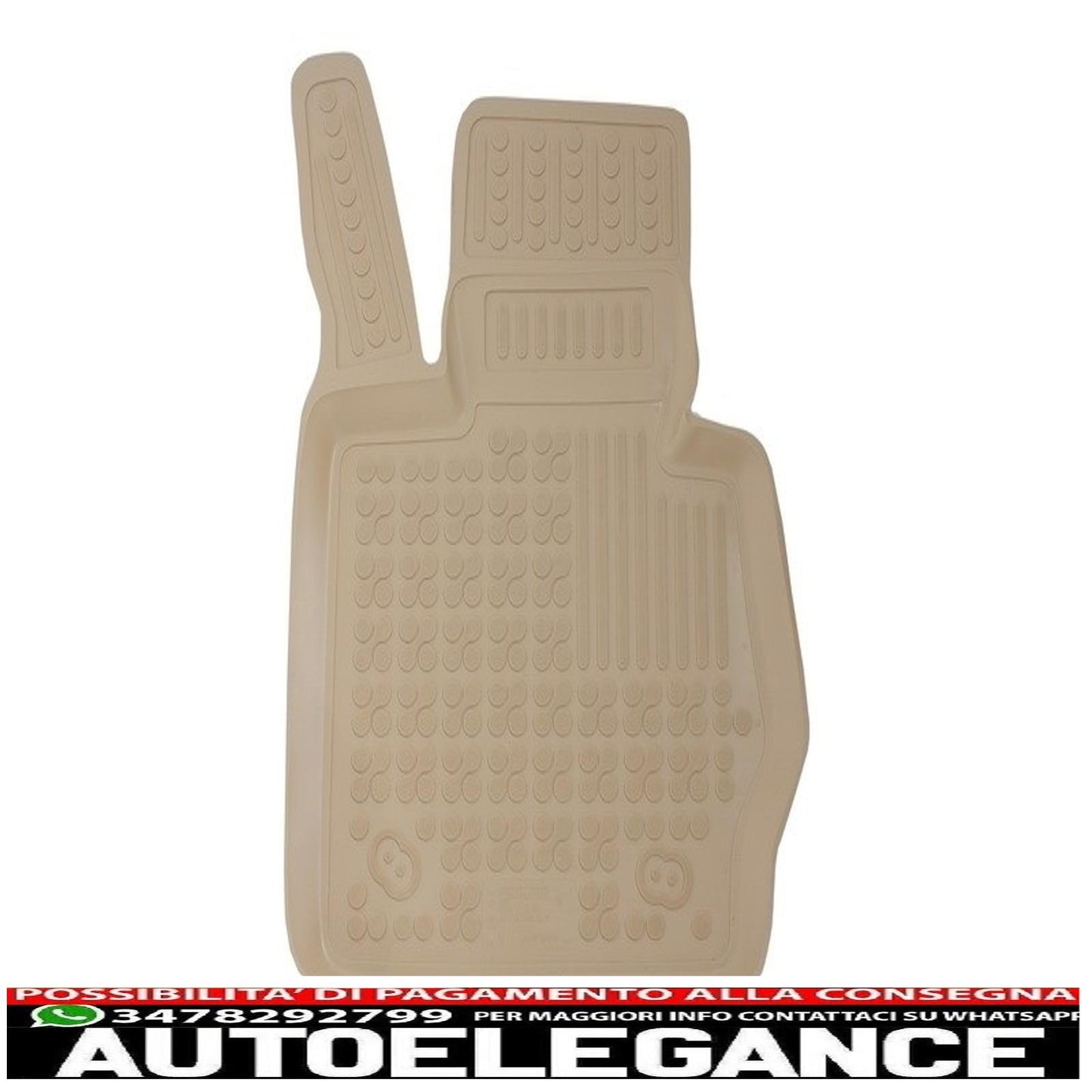 Beige carpet mat suitable for bmw x3 f25 (2011-2017), x4 f26 (2014-2018)