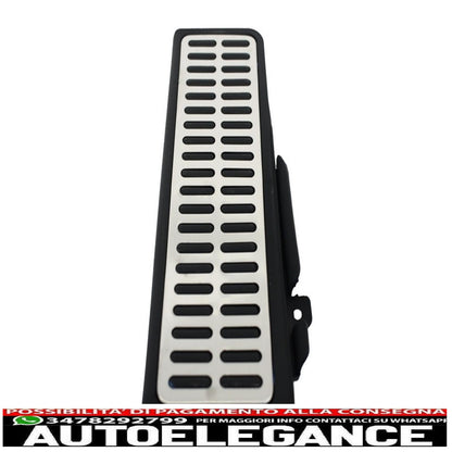 footrest kit suitable for vw golf 5 (2003-2007) golf 6 (2008-2012) scirocco (2008+) sharan (2010-2016) caddy (2004-2015) skoda octavia (2004-2013) seat leon 1p (2005 -2012) seat toledo (2004-2