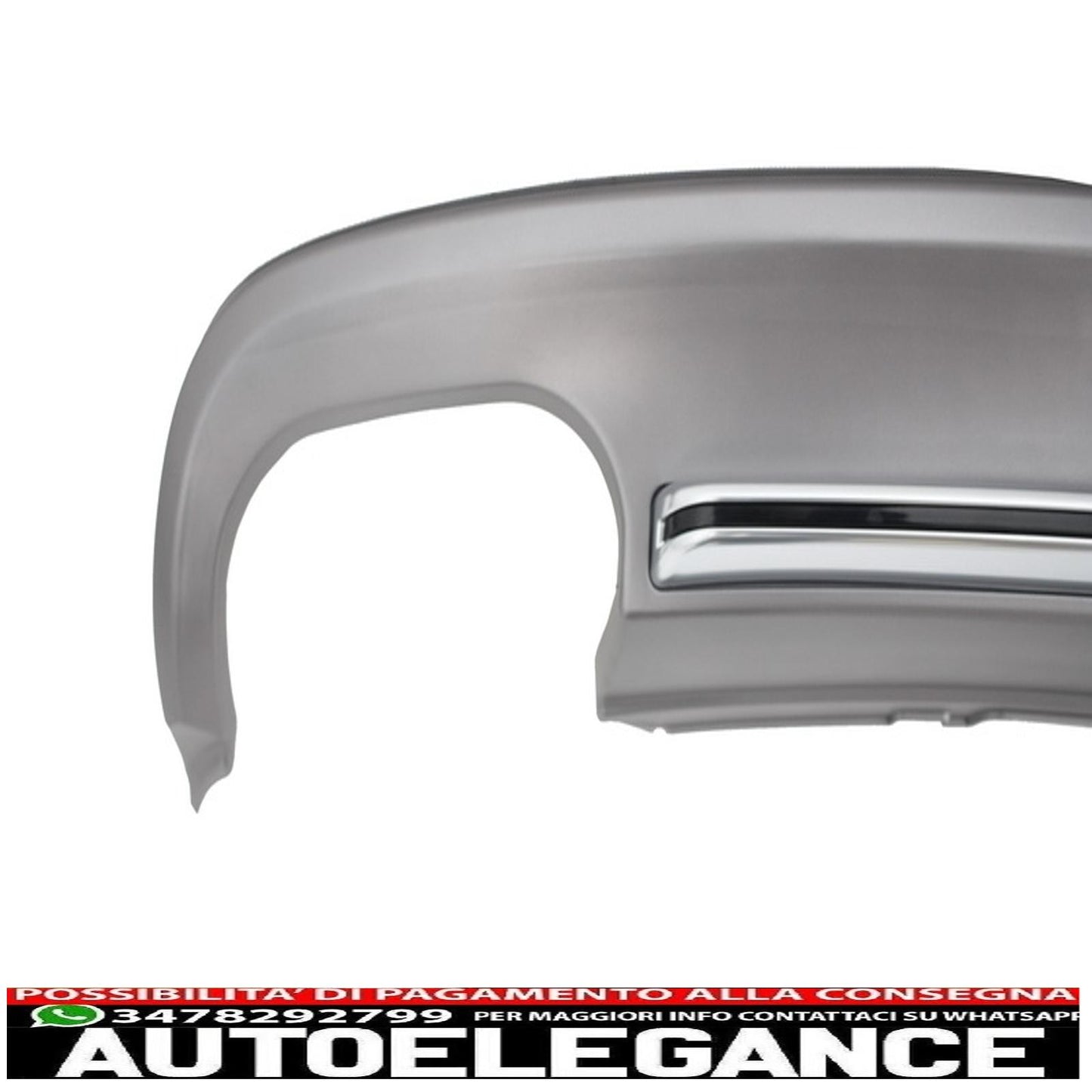 Paraurti posteriore mantovana diffusore terminali di scarico terminali di scarico adatti per audi a5 8t 2 porte coupé cabriolet (2012-2015) s5 design