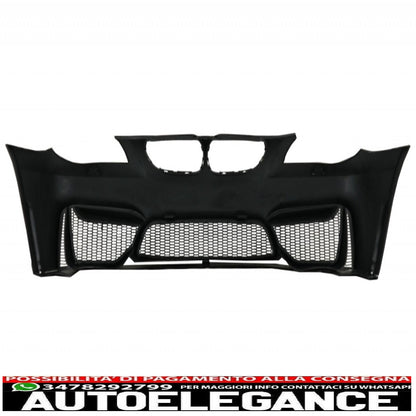 paraurti anteriore con griglie a rene centrale adatto per bmw serie 5 e60 berlina e61 touring (2003-2010) design m4