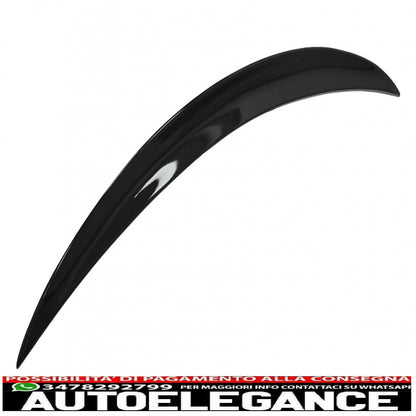 Trunk Spoiler Suitable for BMW 2 Series F22 F23 F87 (2014-2020) Piano Black 