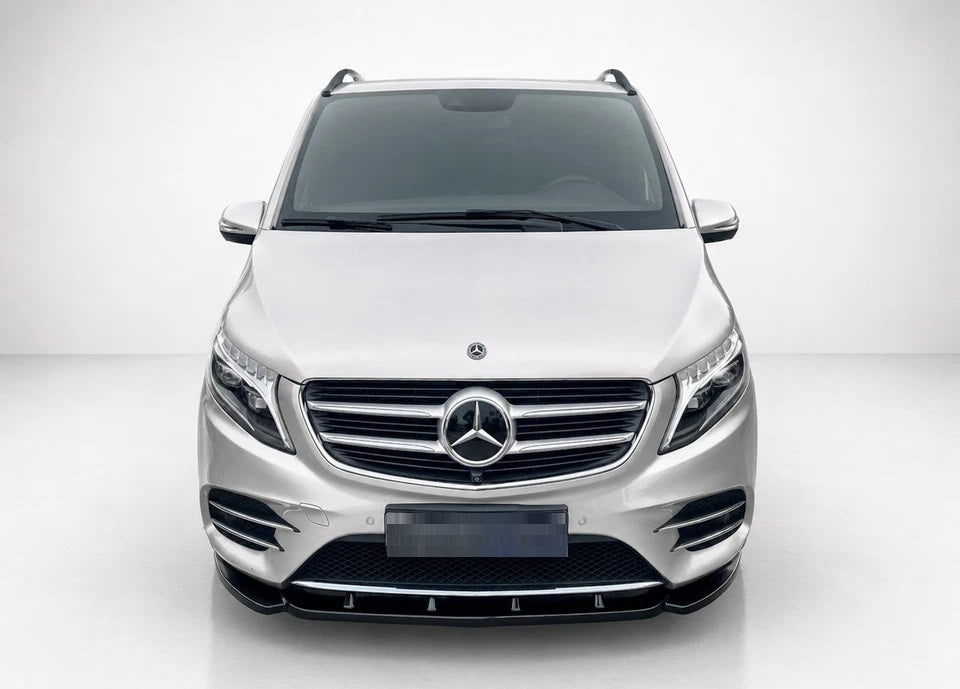 👉Splitter Anteriore Mercedes Classe V AMG-Line W447 14-24 Nero Lucido👈