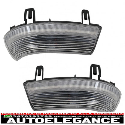 Dynamic LED mirror turn signal suitable for vw golf 5 golf 6 golf plus variant (2005-2014) jetta (2005-2011) passat b6 3c sharan (2003-2010) skoda superb (2002-2008) smoke 
