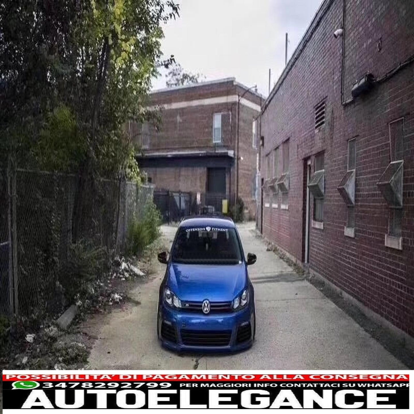 griglia anteriore griglia centrale adatta per design vw golf vi (dal 2008 in poi) r20