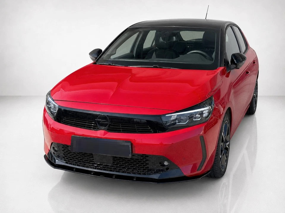 👉Splitter Anteriore per Opel Corsa F Facelift 2023+ Spoiler Nero Lucido👈