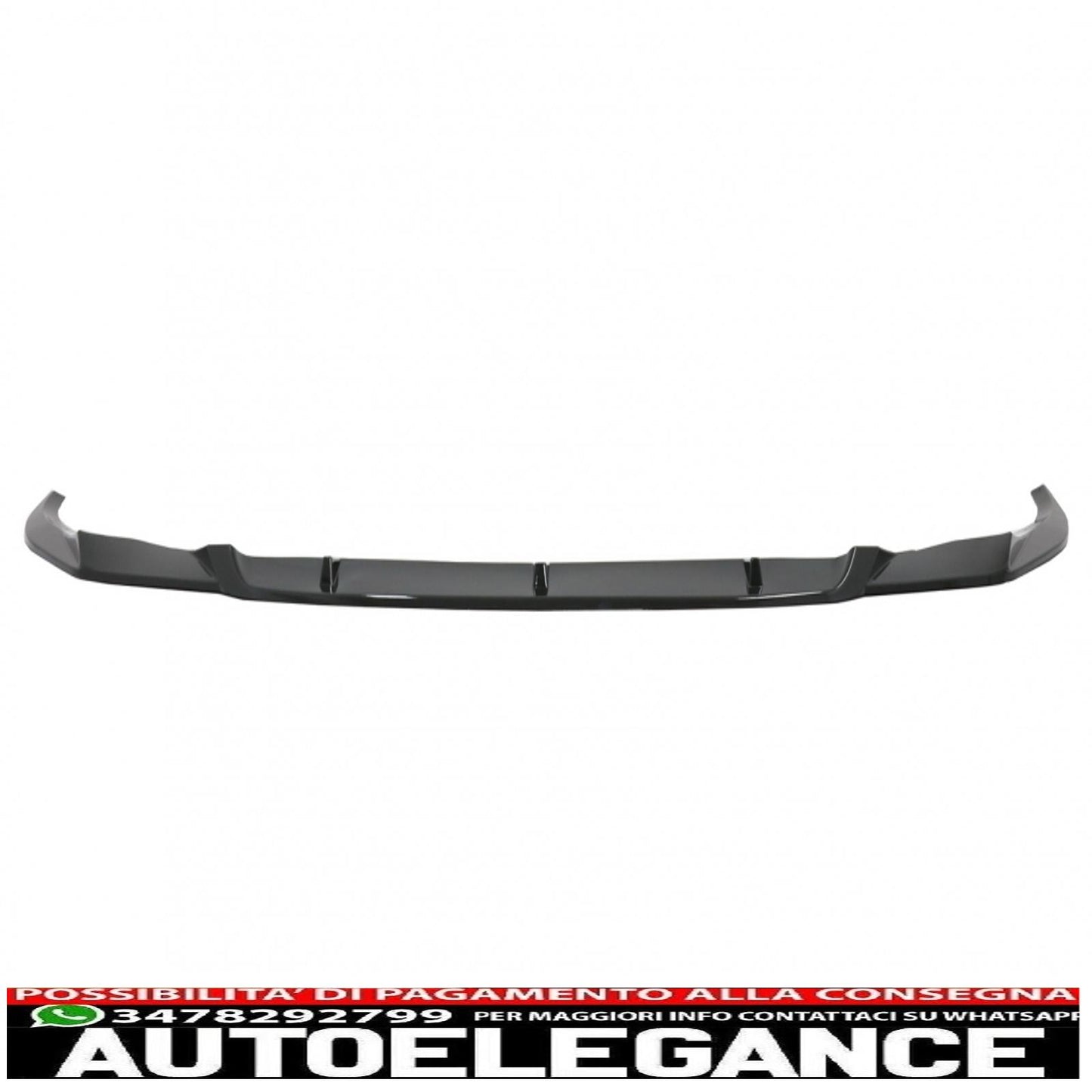 Labbro spoiler paraurti anteriore adatto per BMW Serie 7 G11 G12 LCI M Sport (02.2019-up) Piano Black
