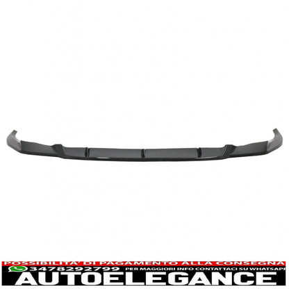 Labbro spoiler paraurti anteriore adatto per BMW Serie 7 G11 G12 LCI M Sport (02.2019-up) Piano Black