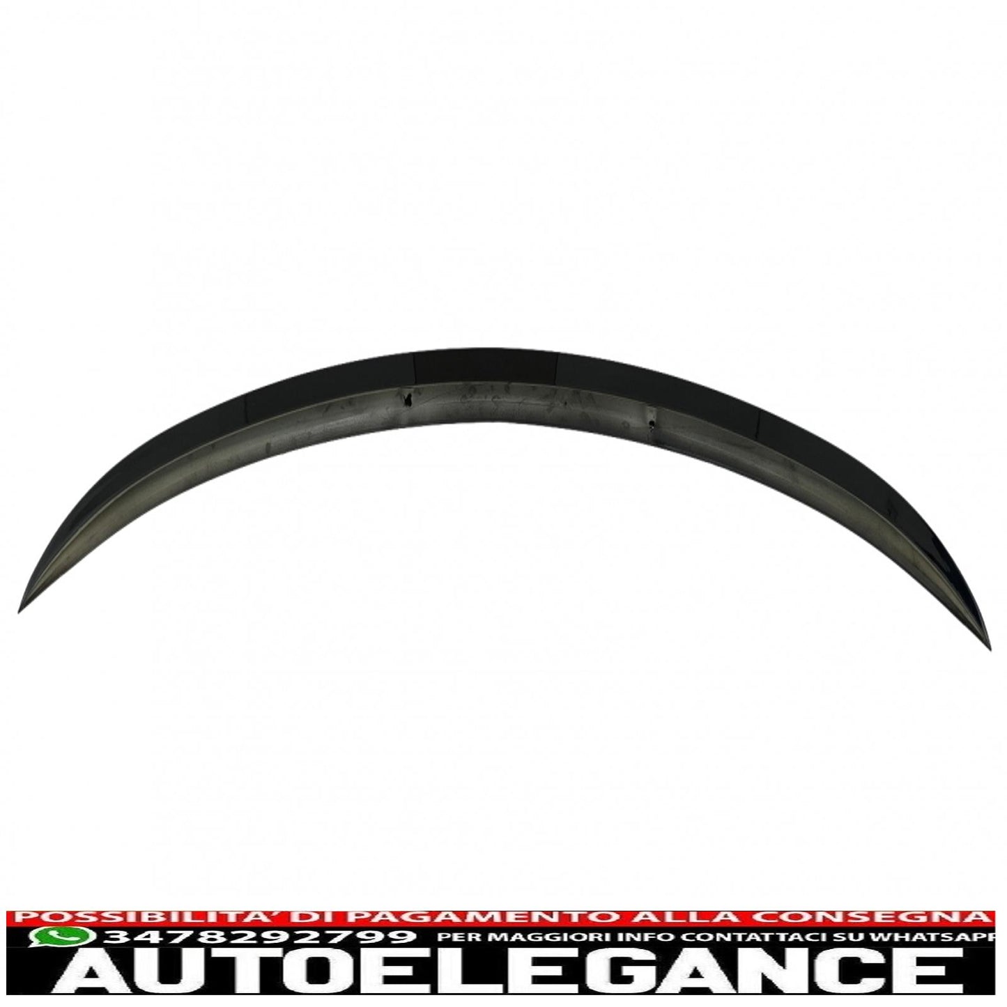 Boot Spoiler Suitable For Mercedes GLC Coupe C253 (2015-up) Piano Black