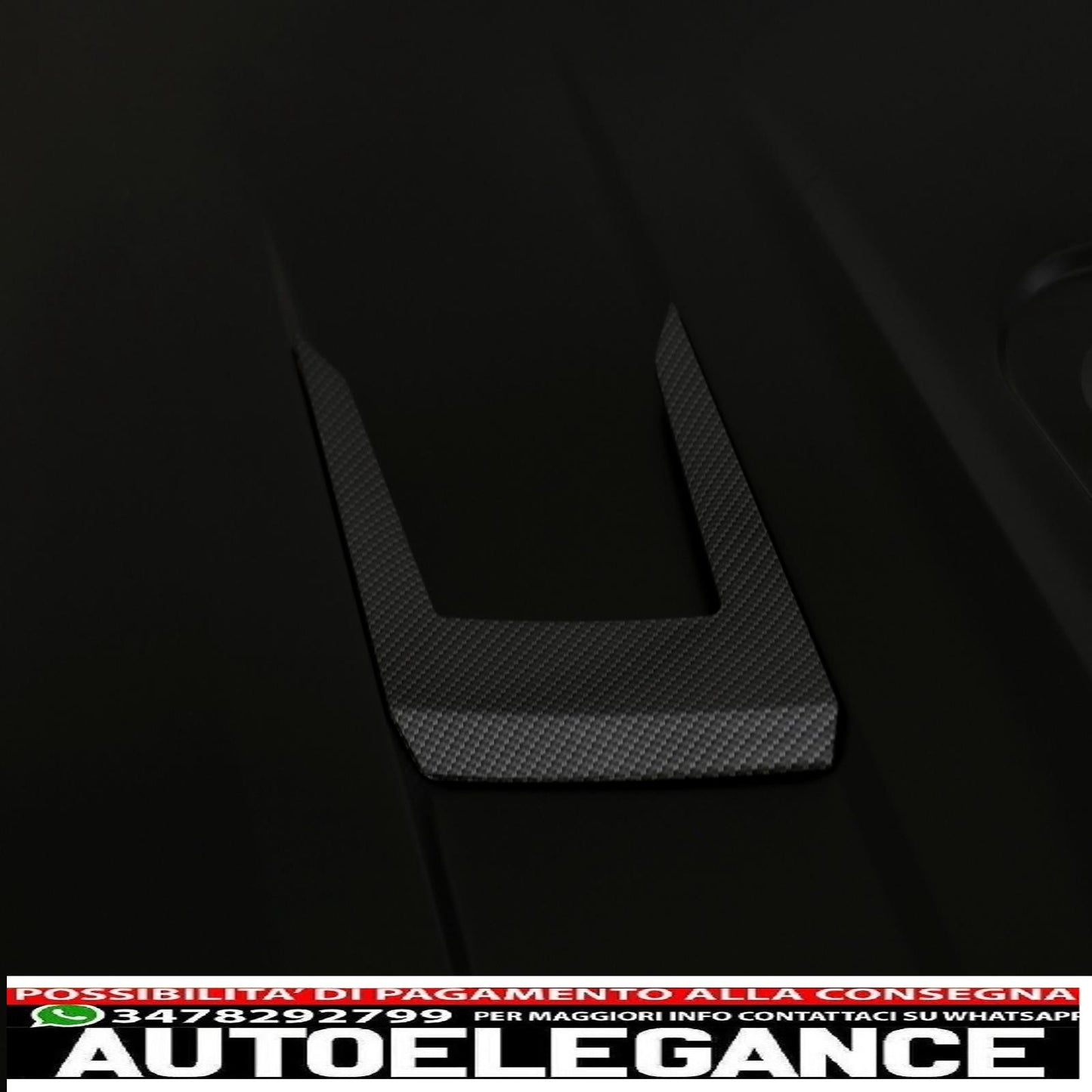 cofano cofano con copertura motore adatto per audi a6 c7 4g (2012-2018) gt design AUTOELEGANCERICAMBI