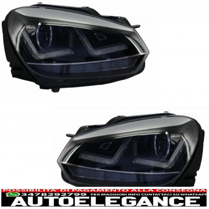 Osram Ledriving fanale posteriore a LED con fari allo xeno adatti per vw golf 6 vi (2008-2012) luci di svolta sequenziali dinamiche