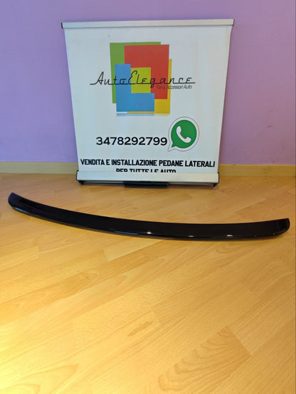SPOILER ADATTO PER MERCEDES CLASSE E W211 BERLINA 2003-2008 NERO LUCIDO