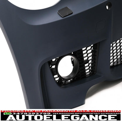 paraurti anteriore adatto per bmw serie 1 e81 e82 e87 e88 (2004-2011) design 1m