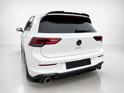👉Divisori Laterali Posteriore per VW Golf MK8 GTI 2019+ Nero Lucido👈