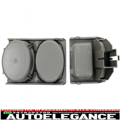 cup holder and coin holder suitable for bmw 3 series e46 (1998-2005) grey