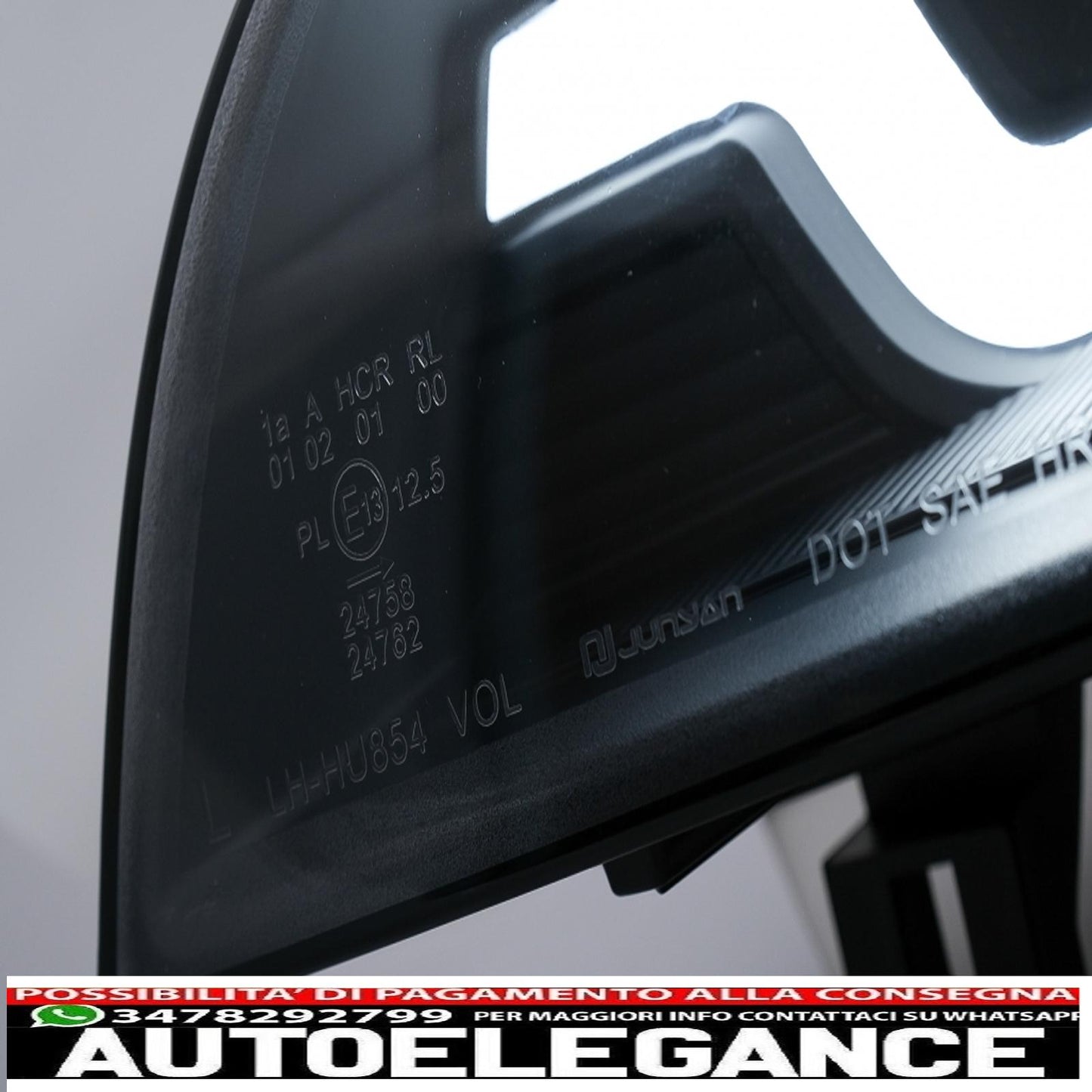led light tube drl angel eye headlights suitable for bmw x5 e70 (2007-2010) black 