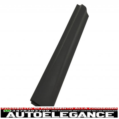 Front and rear door lower mouldings and front lower fender mouldings suitable for Land Rover Sport L494 (2013-up) Black