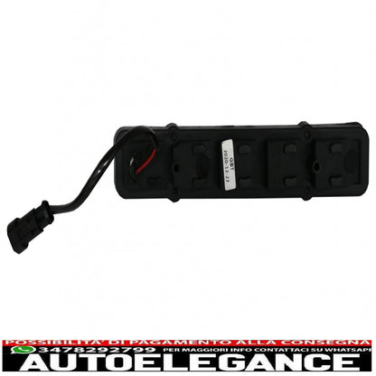black drl led daytime running lights suitable for mercedes g class w463 (1989-2012) g65 black design 