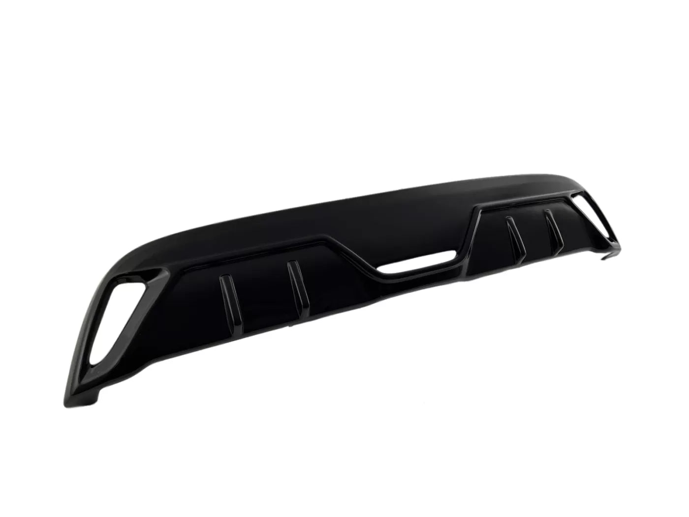 DIFFUSORE POSTERIORE ADATTO PER TOYOTA YARIS MK4 2020+ LOOK NERO DESIGN SPORTIVO