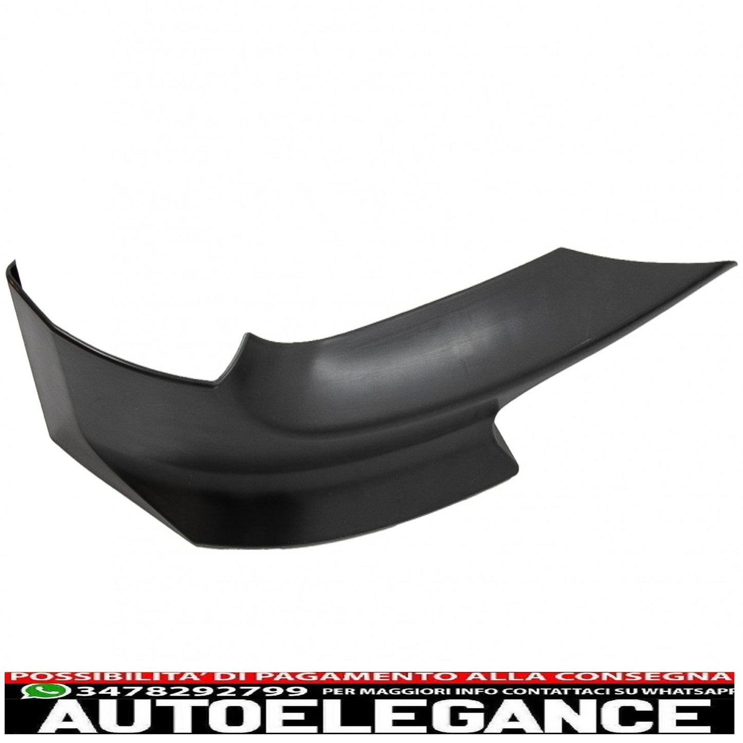 Front bumper splitter spoiler suitable for bmw 3 series e92 (2006-2010) m-tech design