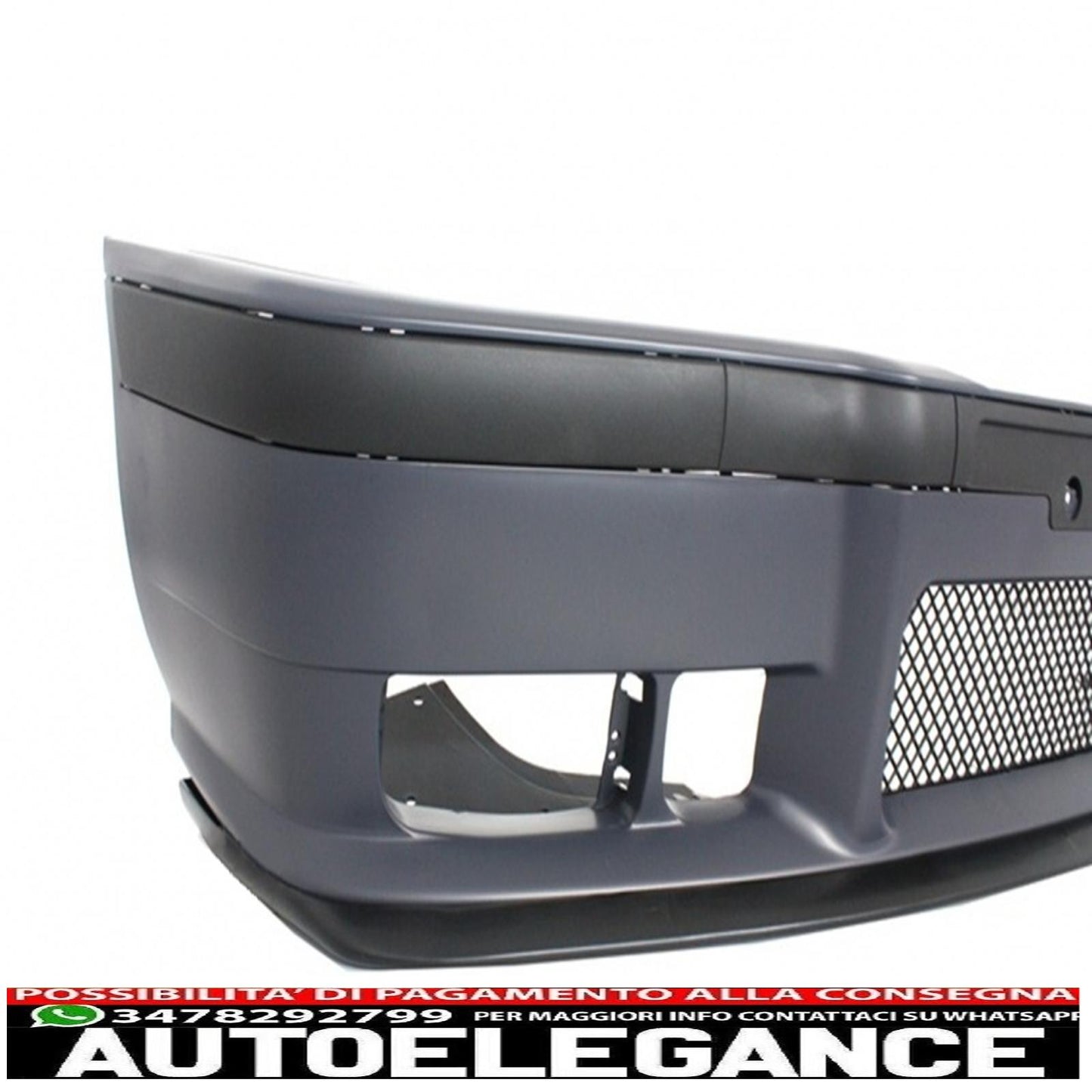 kit carrozzeria completo adatto per bmw serie 3 e36 1992-1998 design m3 con minigonne laterali fendinebbia