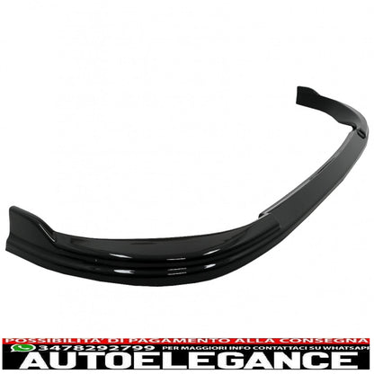 Front Bumper Lip Extension Spoiler Fit For VW Golf 8 (2020 Onwards) Standard Piano Black