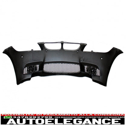 paraurti anteriore adatto per bmw serie 3 e90 e91 touring lci facelift (2008-2011) design m3 con pdc