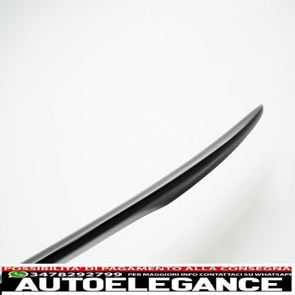 Trunk Spoiler Suitable for BMW X6 F16 (2015-up) Sporty Design Piano Black 