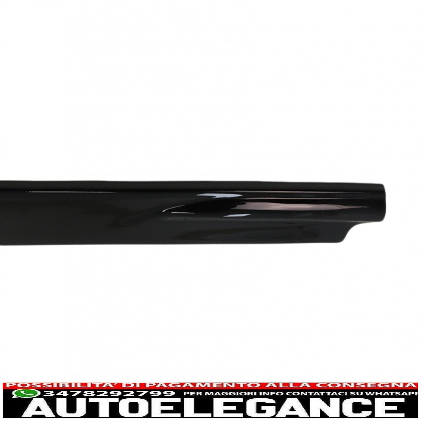 Estensioni minigonne laterali adatte per Toyota Yaris Mk4 XP210 (2020-up) Piano Black